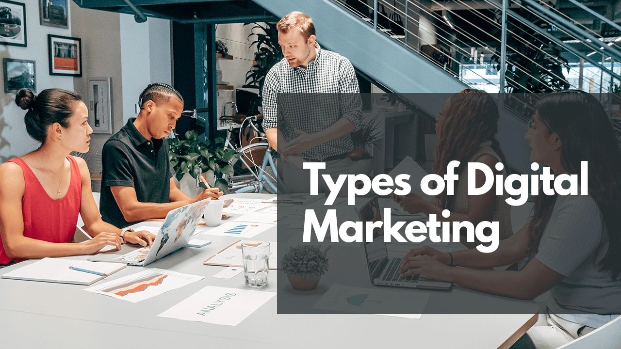 Types of Digital Marketing - MKC Agency